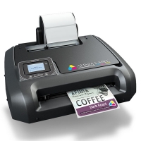 Afinia Label L301 farve etiketprinter. printer på en række forskellige medier i ruller op til 152 mm i bredden. God til mikrobryggerier, gårdbutikker o.lign. der har brug for at printe mellem 1000 og 2500 labels om måneden. Fra RD Data