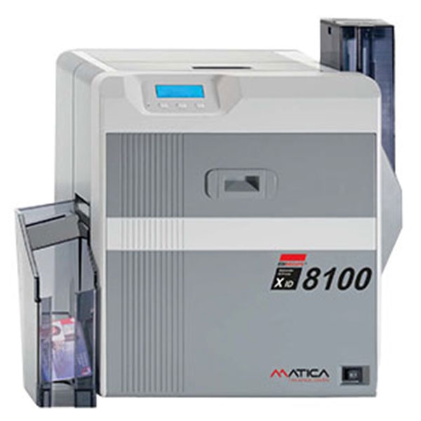Matica XID 8100 - Dobbelt Reverse Thermal Image Transfer kortprinter, 2 års garanti hos RD Data