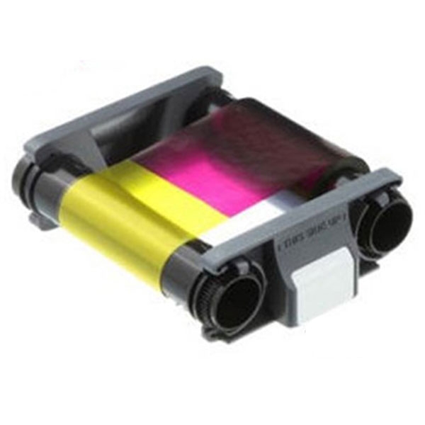 Badgy 200 YMCKO farvebånd, Evolis Badgy 200 YMCKO farvebånd til 100 x 4-farvet print. Produktnummer: CBGR0100C fra RD Data