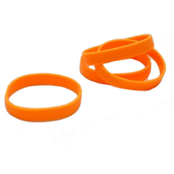 Silicone armbånd orange