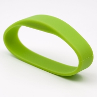 Silikone armbånd grøn, Salto formateret