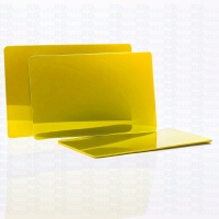 Plastkort gul