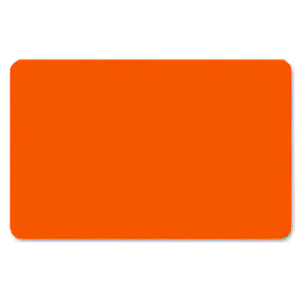 Plastkort orange