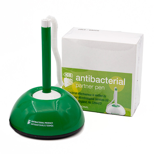 Antibakteriel desktop pen, grøn 